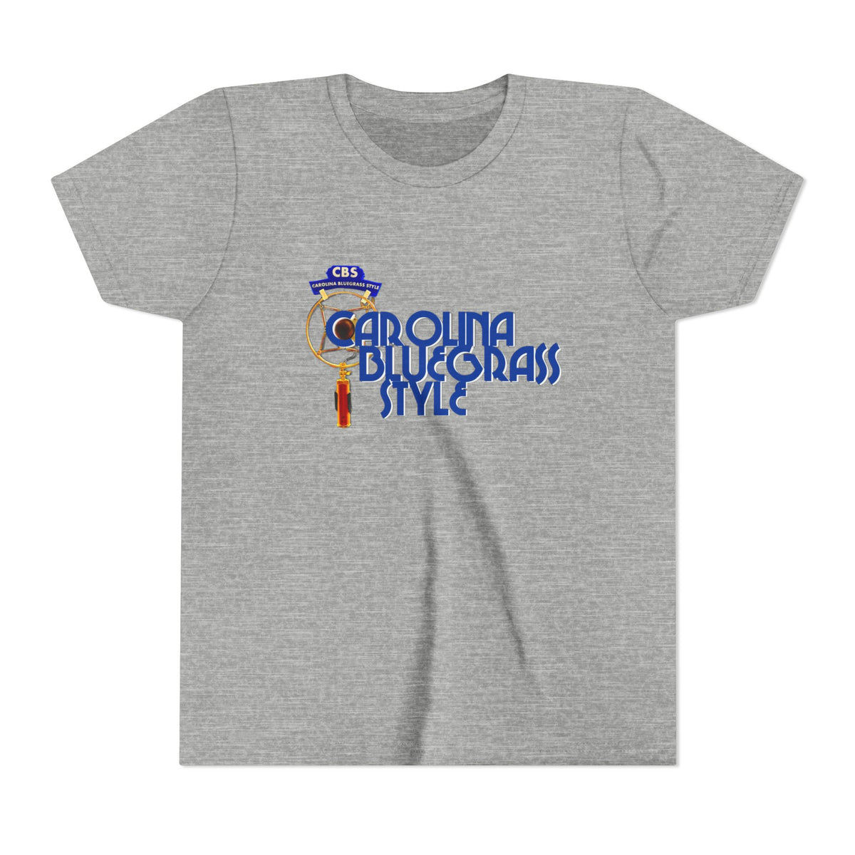 Youth Tee — "Carolina Bluegrass Style" Graphic T-Shirt