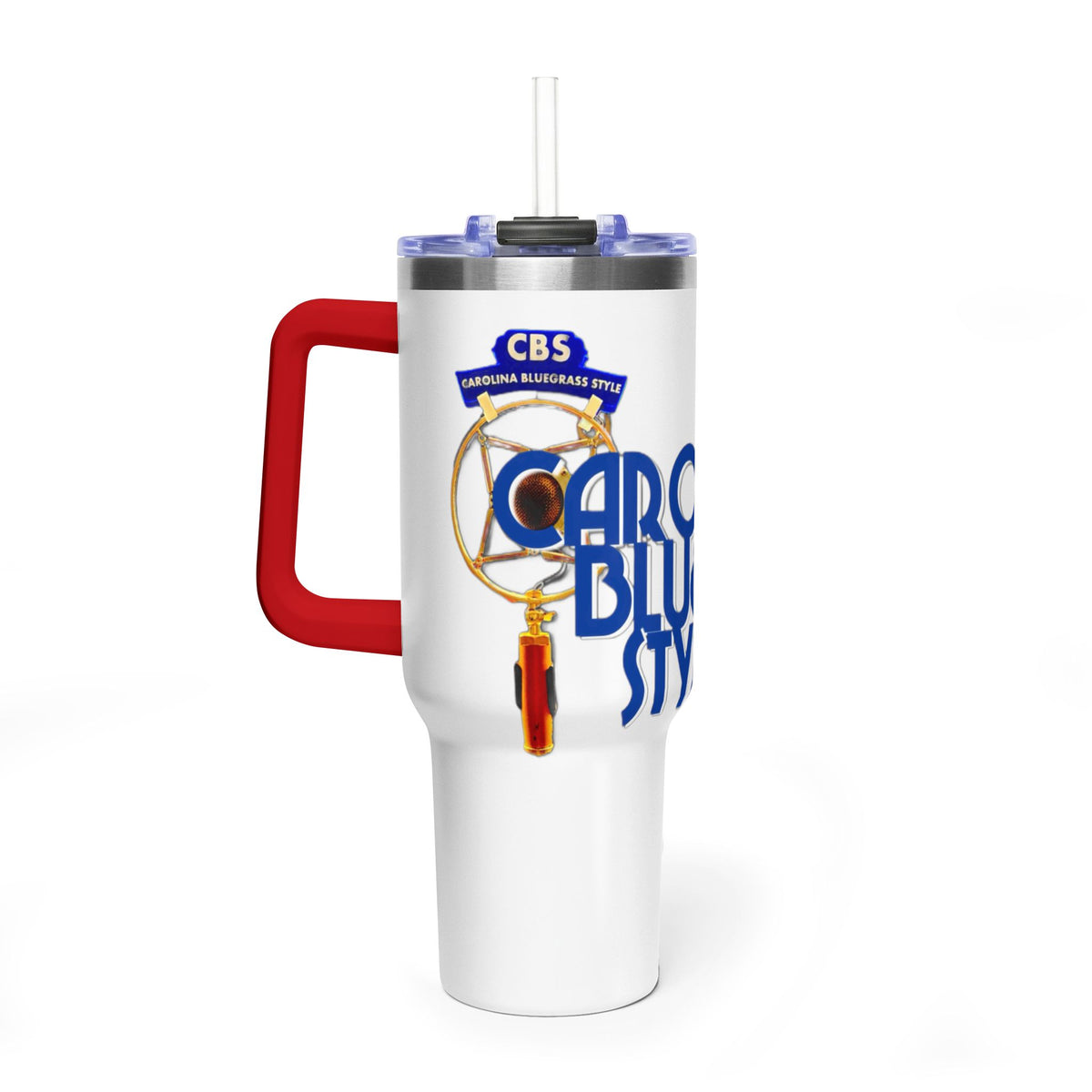 40oz Vacuum Tumbler — Carolina Bluegrass Style Travel Mug