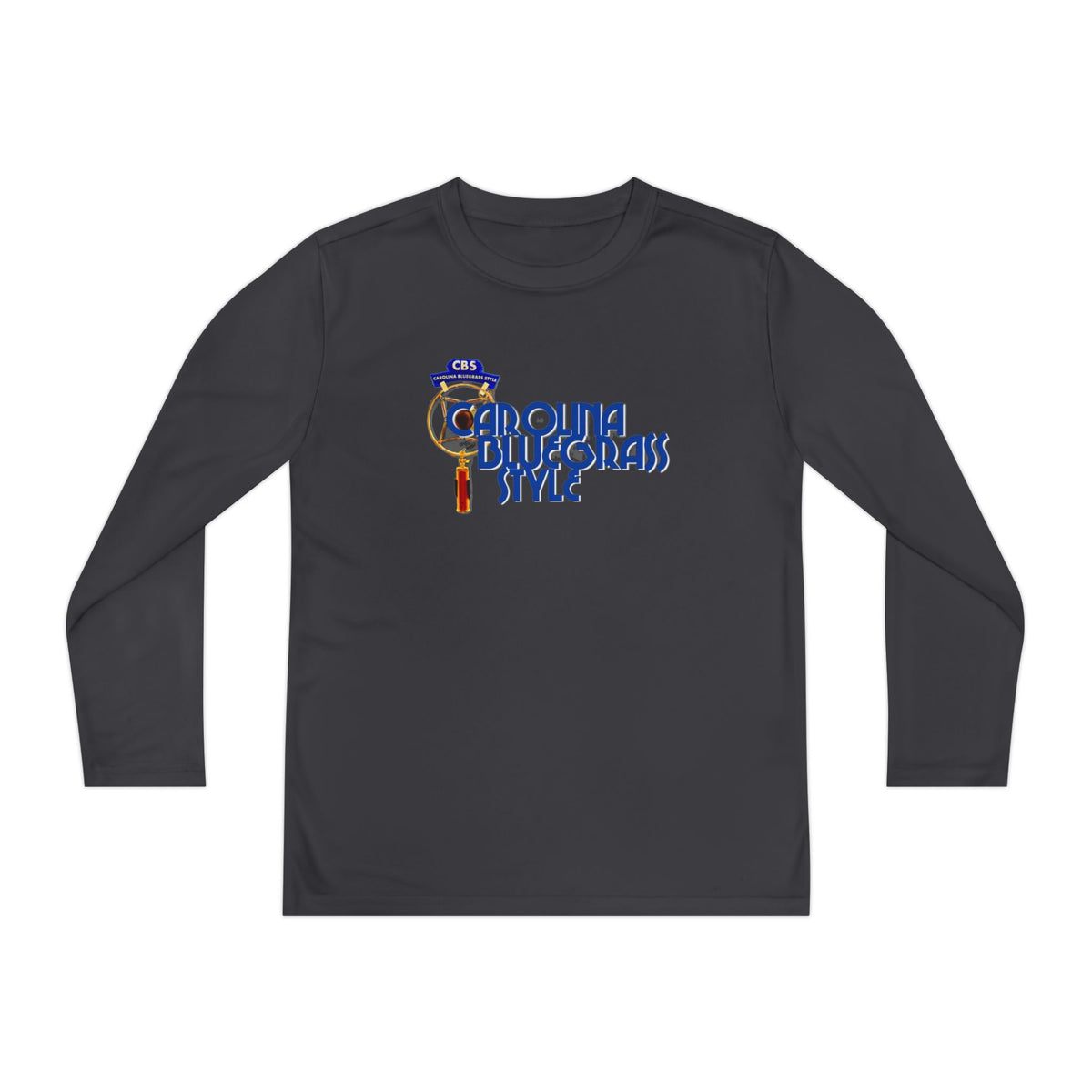 Carolina Bluegrass Style Youth Long Sleeve Tee
