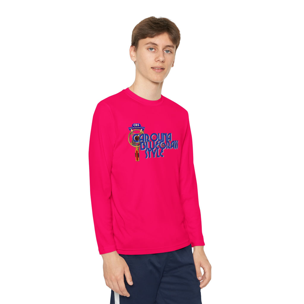 Carolina Bluegrass Style Youth Long Sleeve Tee