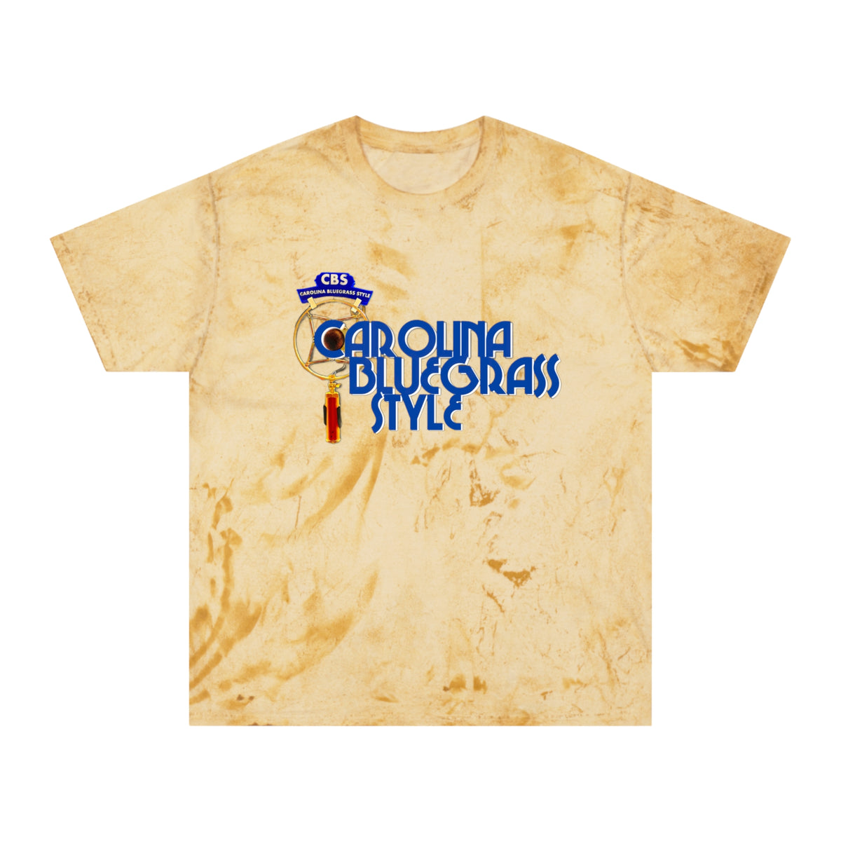 Carolina Bluegrass Style Tie-Dye T-Shirt