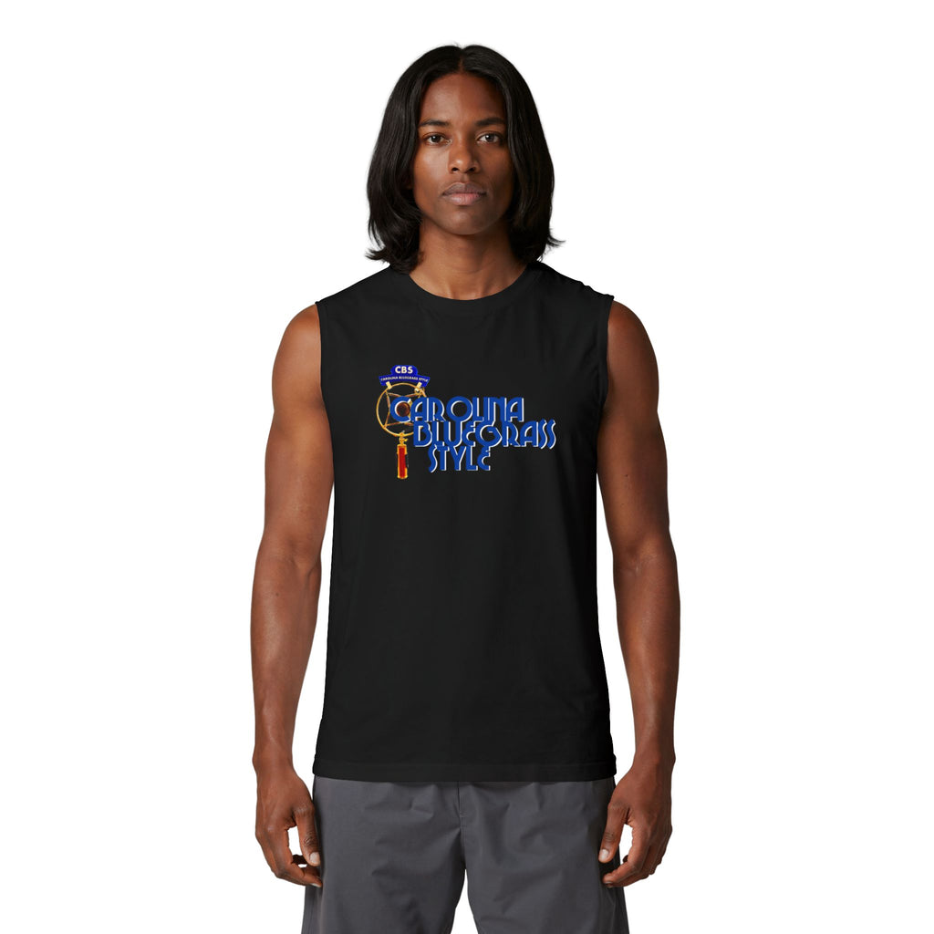 Bluegrass Muscle Tank – "Carolina Bluegrass Style" Music Tee