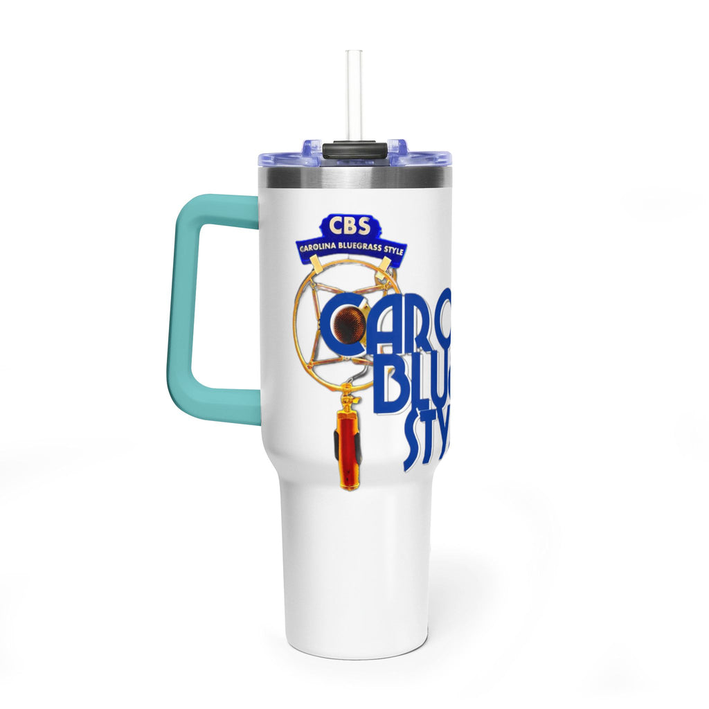40oz Vacuum Tumbler — Carolina Bluegrass Style Travel Mug