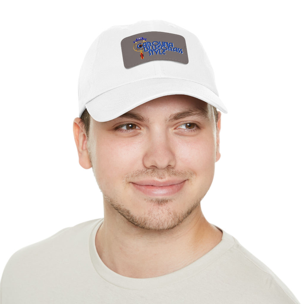 Carolina Bluegrass Style Dad Hat | Leather Patch Rectangle
