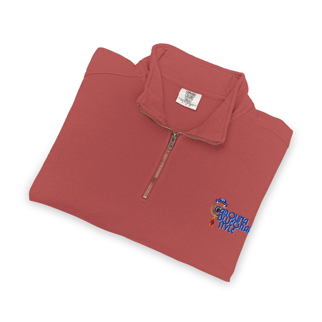 Quarter-Zip Sweatshirt — Carolina Bluegrass Style Embroidered Logo