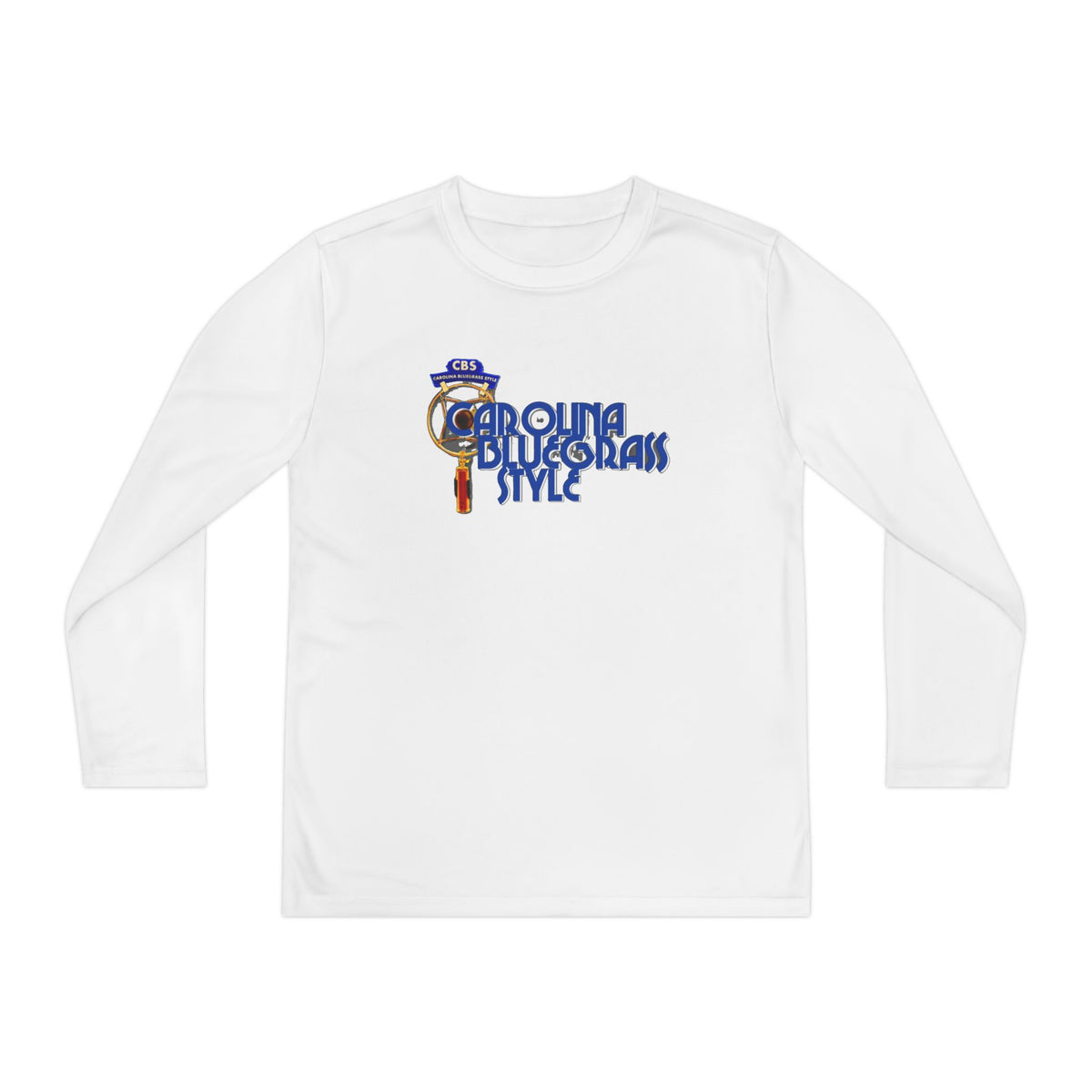 Carolina Bluegrass Style Youth Long Sleeve Tee
