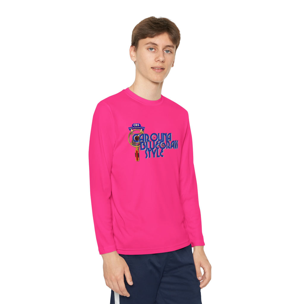 Carolina Bluegrass Style Youth Long Sleeve Tee
