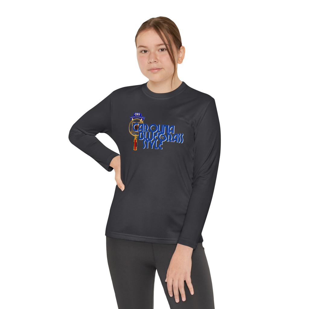Carolina Bluegrass Style Youth Long Sleeve Tee