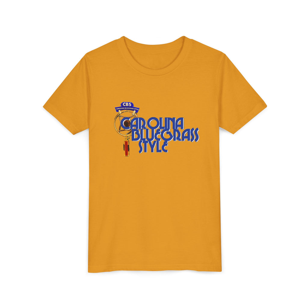 Youth Tee — "Carolina Bluegrass Style" Graphic T-Shirt