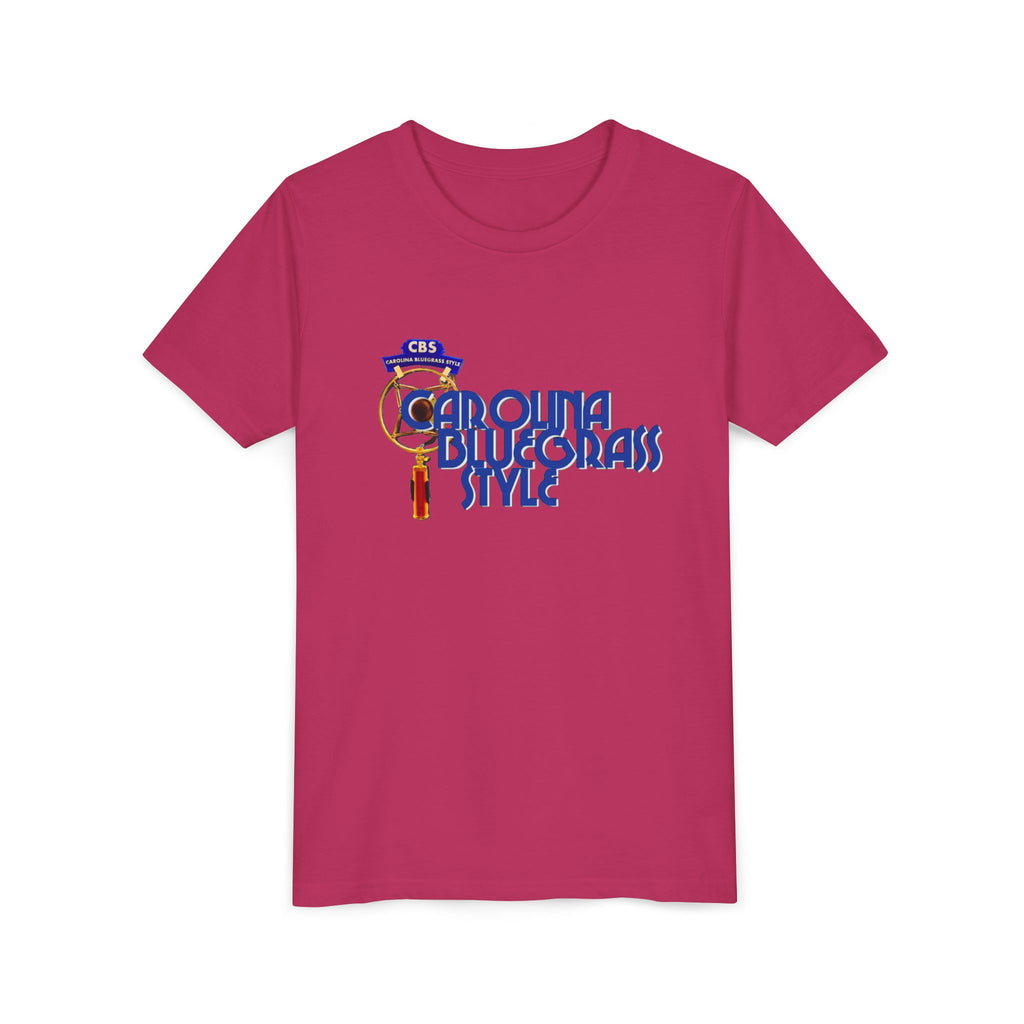Youth Tee — "Carolina Bluegrass Style" Graphic T-Shirt