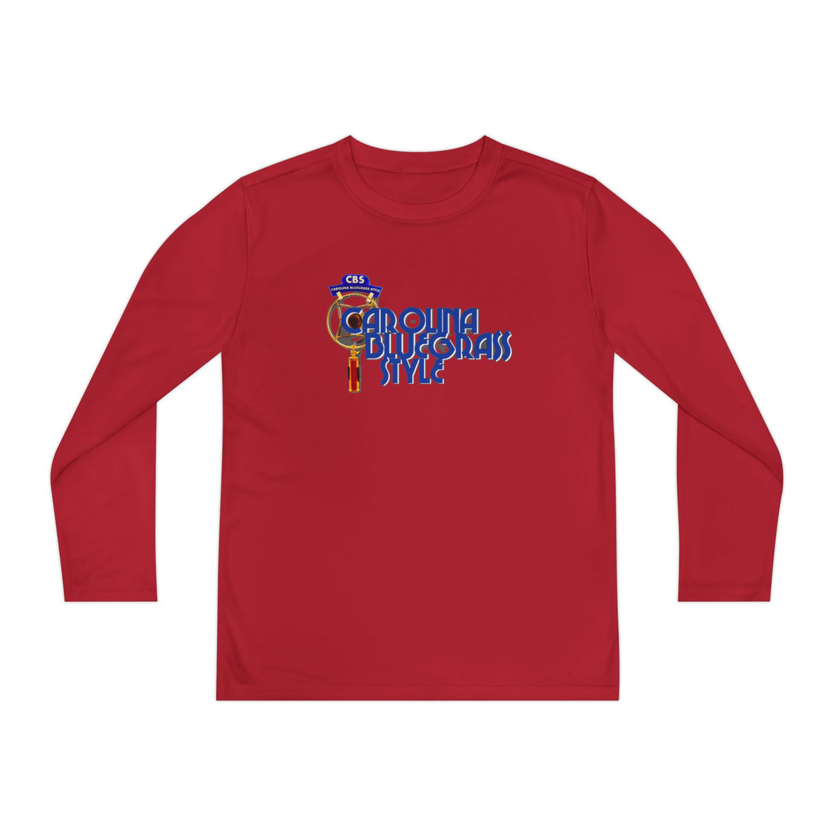 Carolina Bluegrass Style Youth Long Sleeve Tee