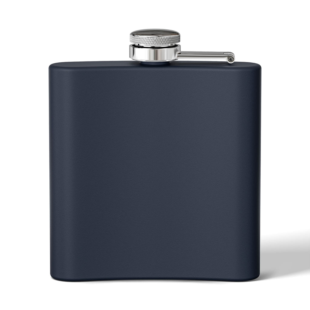 Bluegrass Flask – "Carolina Bluegrass Style" Stainless Steel 6oz Hip Flask