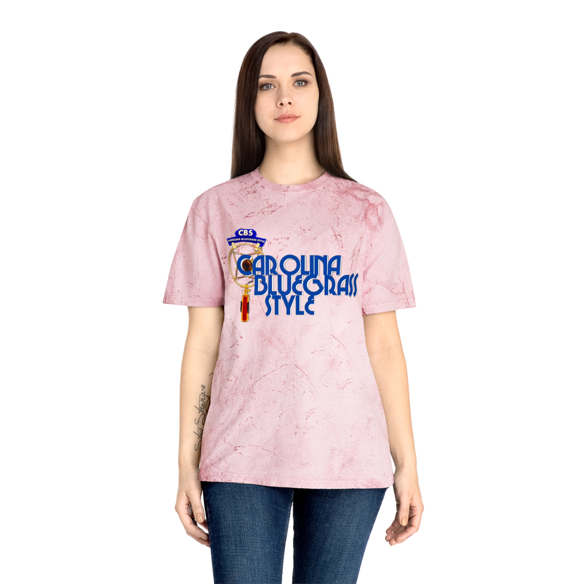 Carolina Bluegrass Style Tie-Dye T-Shirt