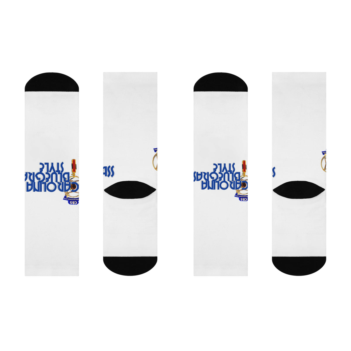 Cushioned Crew Socks — Bluegrass Logo Athletic Crew Socks