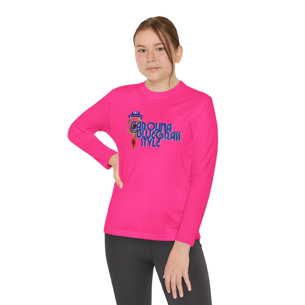Carolina Bluegrass Style Youth Long Sleeve Tee