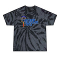 Carolina Bluegrass Style Tie-Dye Tee — Men’s Black Spiral Band T‑Shirt