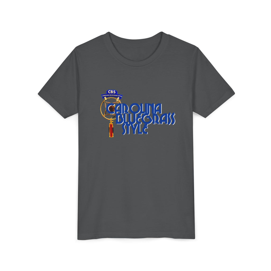 Youth Tee — "Carolina Bluegrass Style" Graphic T-Shirt