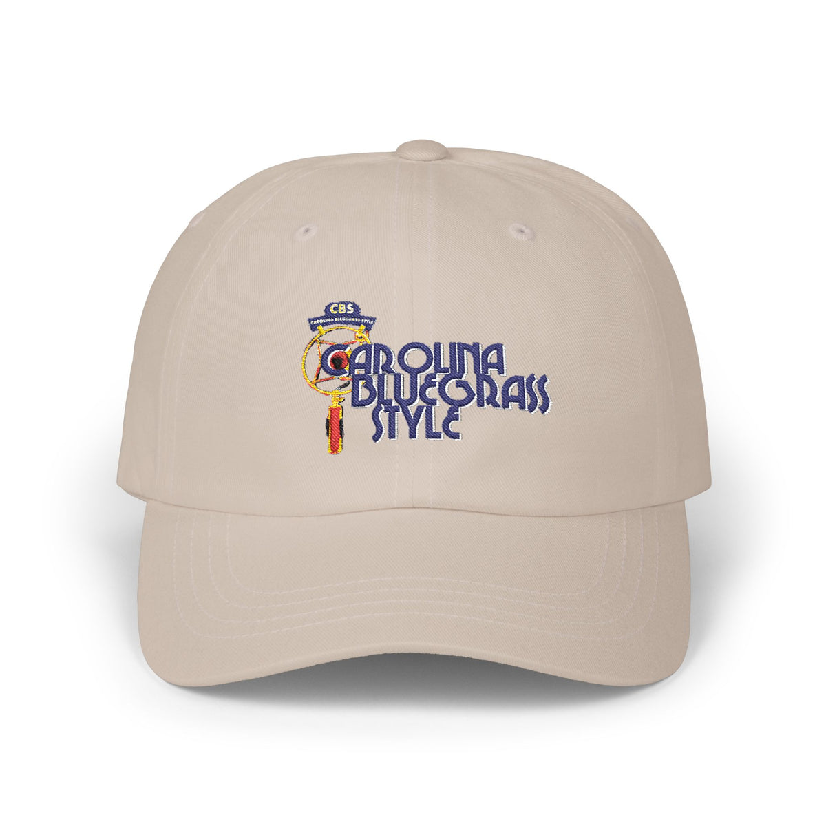 Carolina Bluegrass Style Dad Cap | Embroidered Baseball Hat