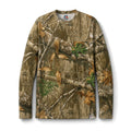 Camo Long Sleeve Tee — "Carolina Bluegrass Style" Pocket Shirt