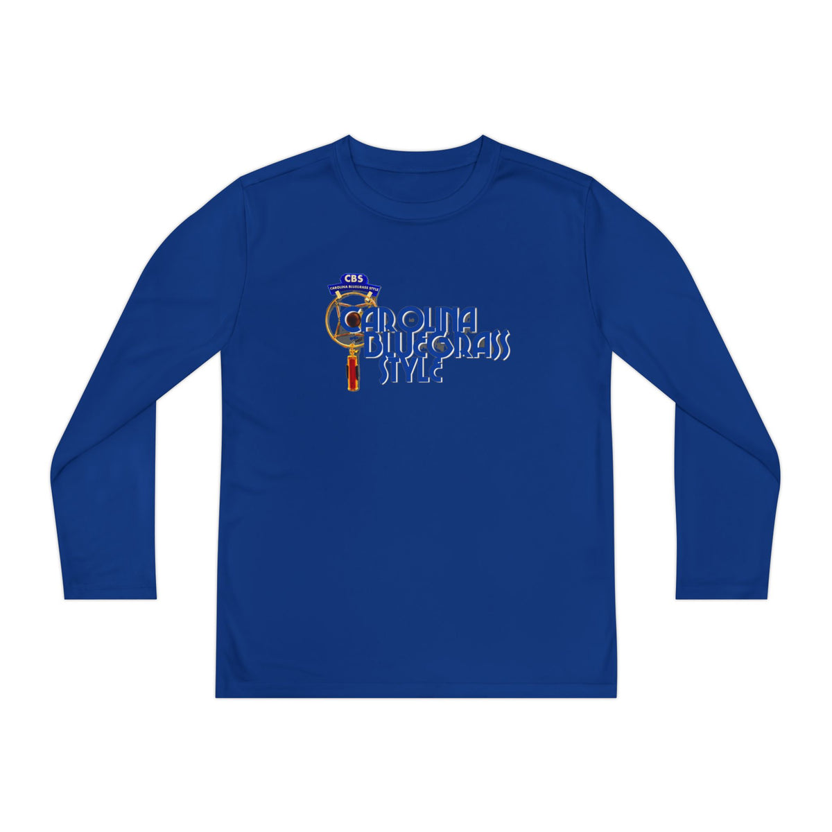 Carolina Bluegrass Style Youth Long Sleeve Tee