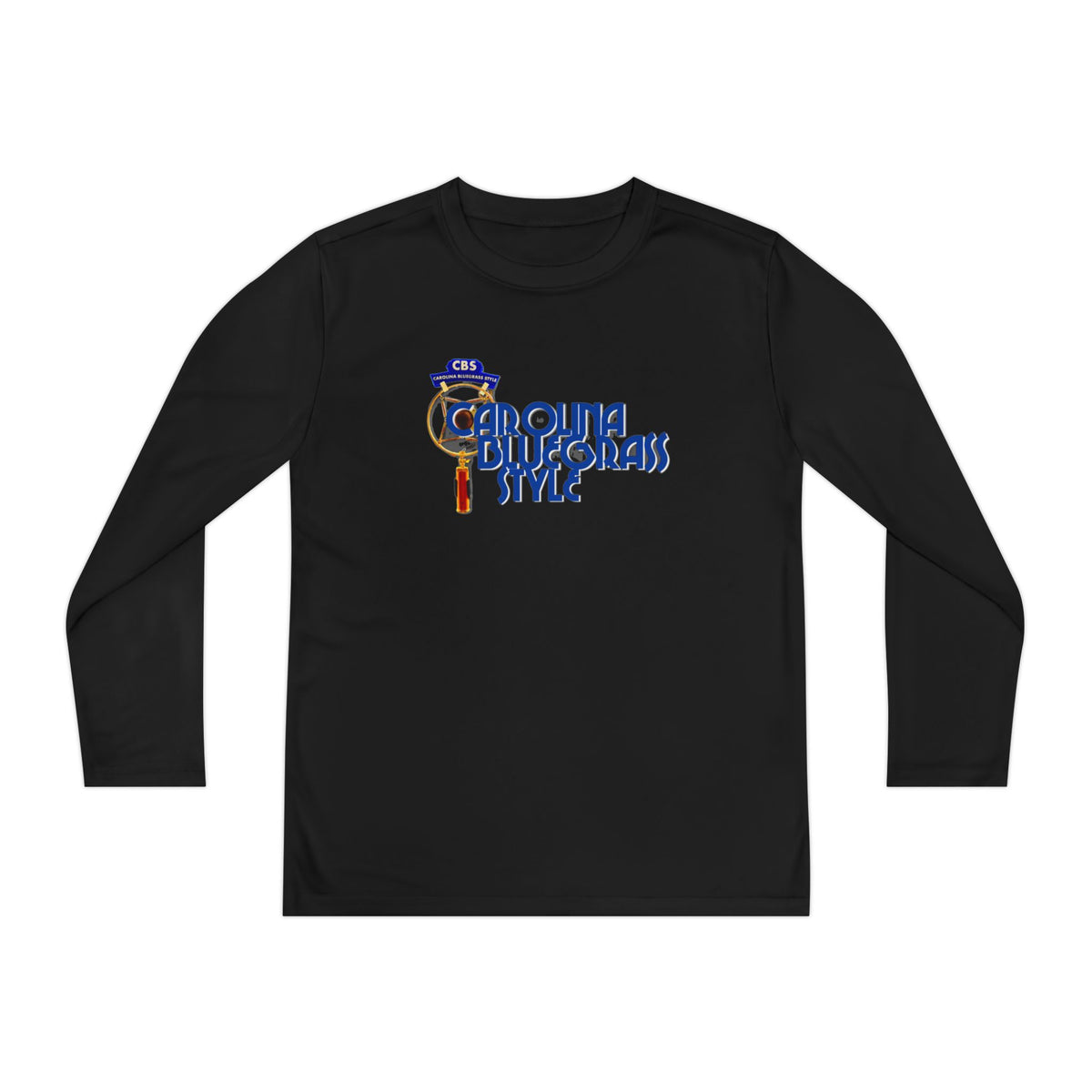 Carolina Bluegrass Style Youth Long Sleeve Tee