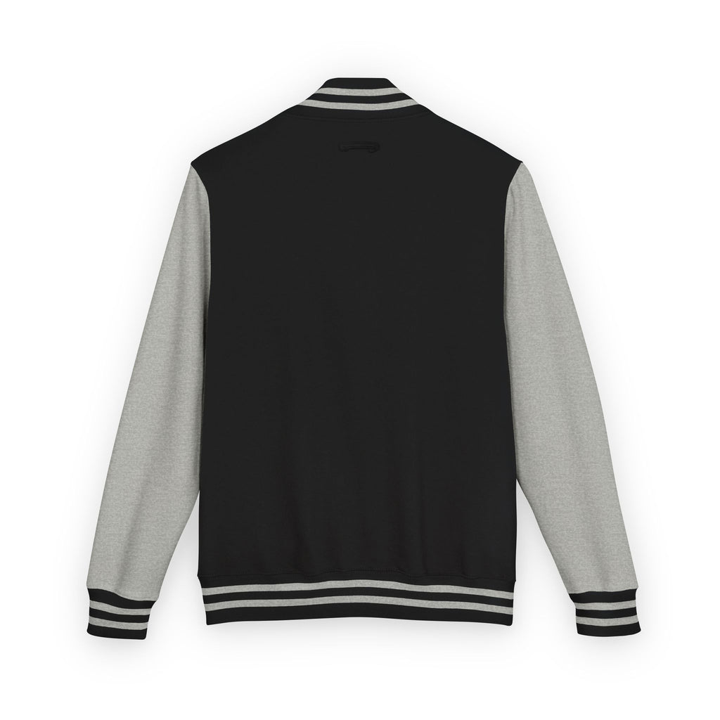 Retro Cheerleader Letterman Jacket — 'Cheer Squad' Embroidered Varsity Jacket
