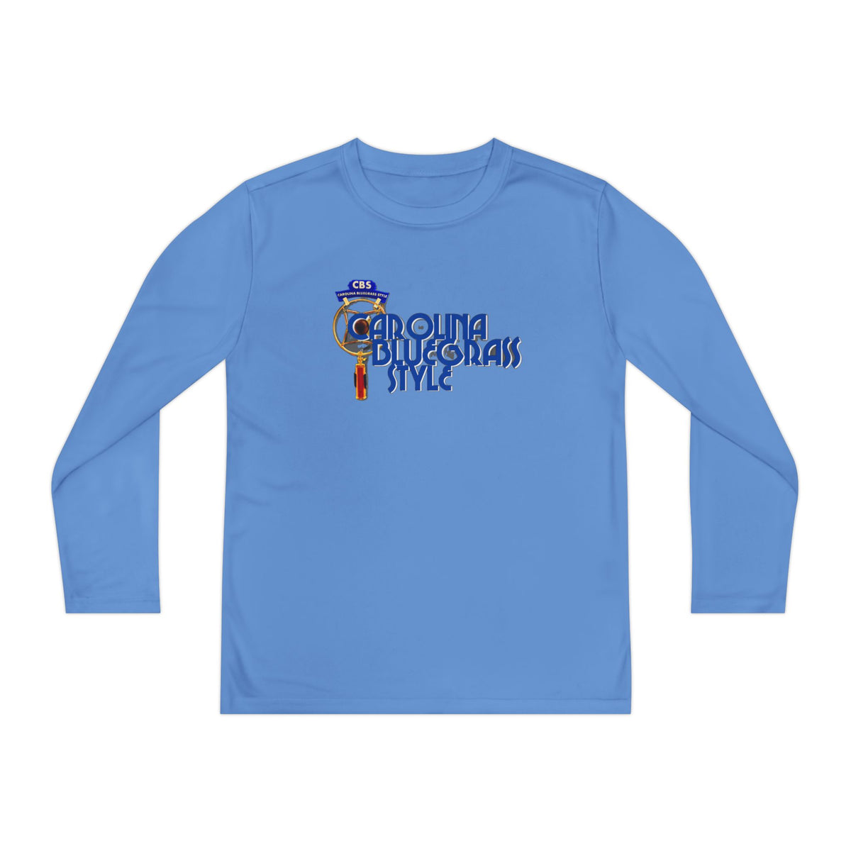Carolina Bluegrass Style Youth Long Sleeve Tee