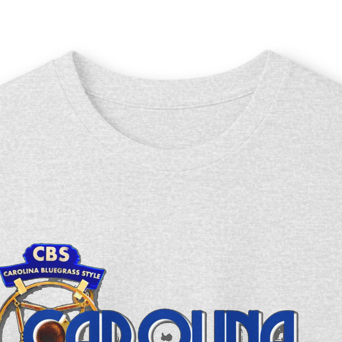 Bluegrass Style Long Sleeve Tee — "Crown Bluegrass Style" Graphic