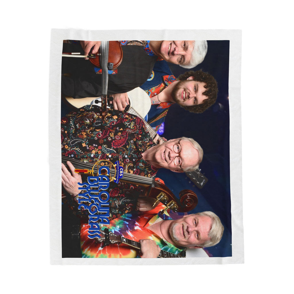 Plush Photo Blanket – Custom Group Portrait Velveteen Throw
