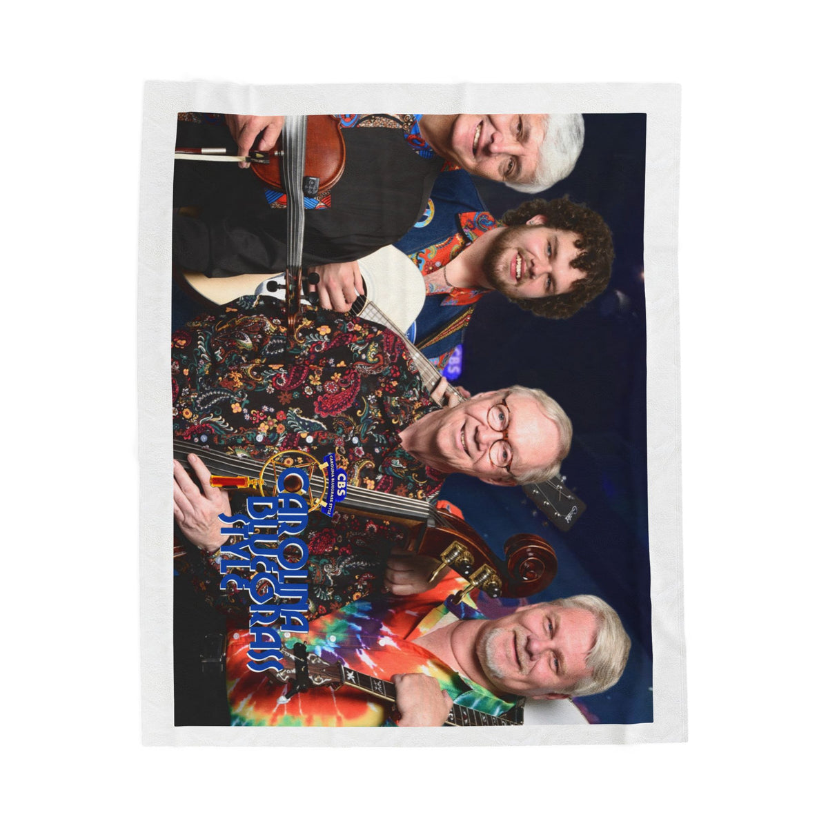 Plush Photo Blanket – Custom Group Portrait Velveteen Throw