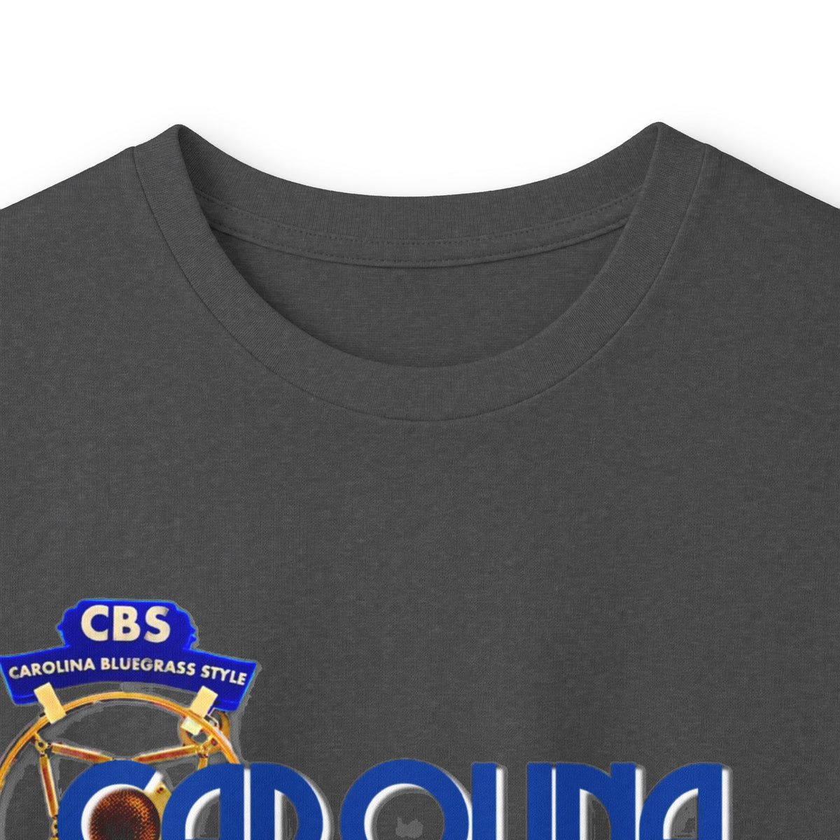 Bluegrass Style Long Sleeve Tee — "Crown Bluegrass Style" Graphic