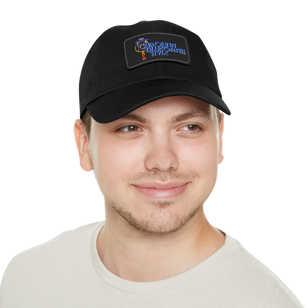 Carolina Bluegrass Style Dad Hat | Leather Patch Rectangle