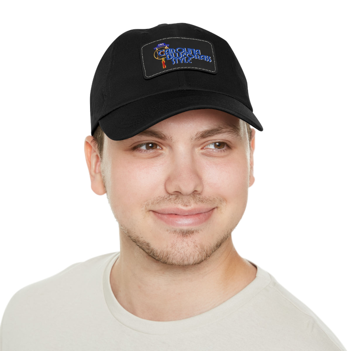 Carolina Bluegrass Style Dad Hat | Leather Patch Rectangle