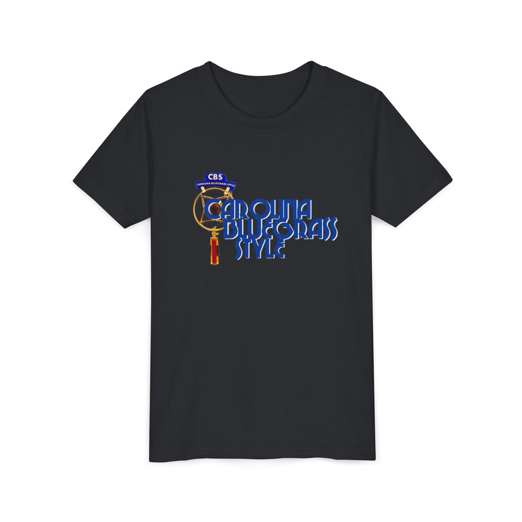 Youth Tee — "Carolina Bluegrass Style" Graphic T-Shirt