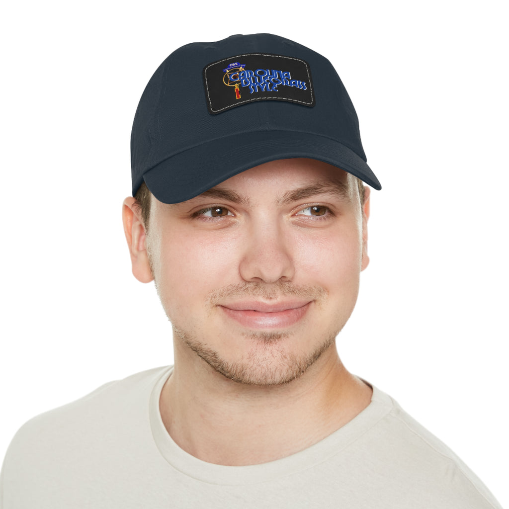 Carolina Bluegrass Style Dad Hat | Leather Patch Rectangle
