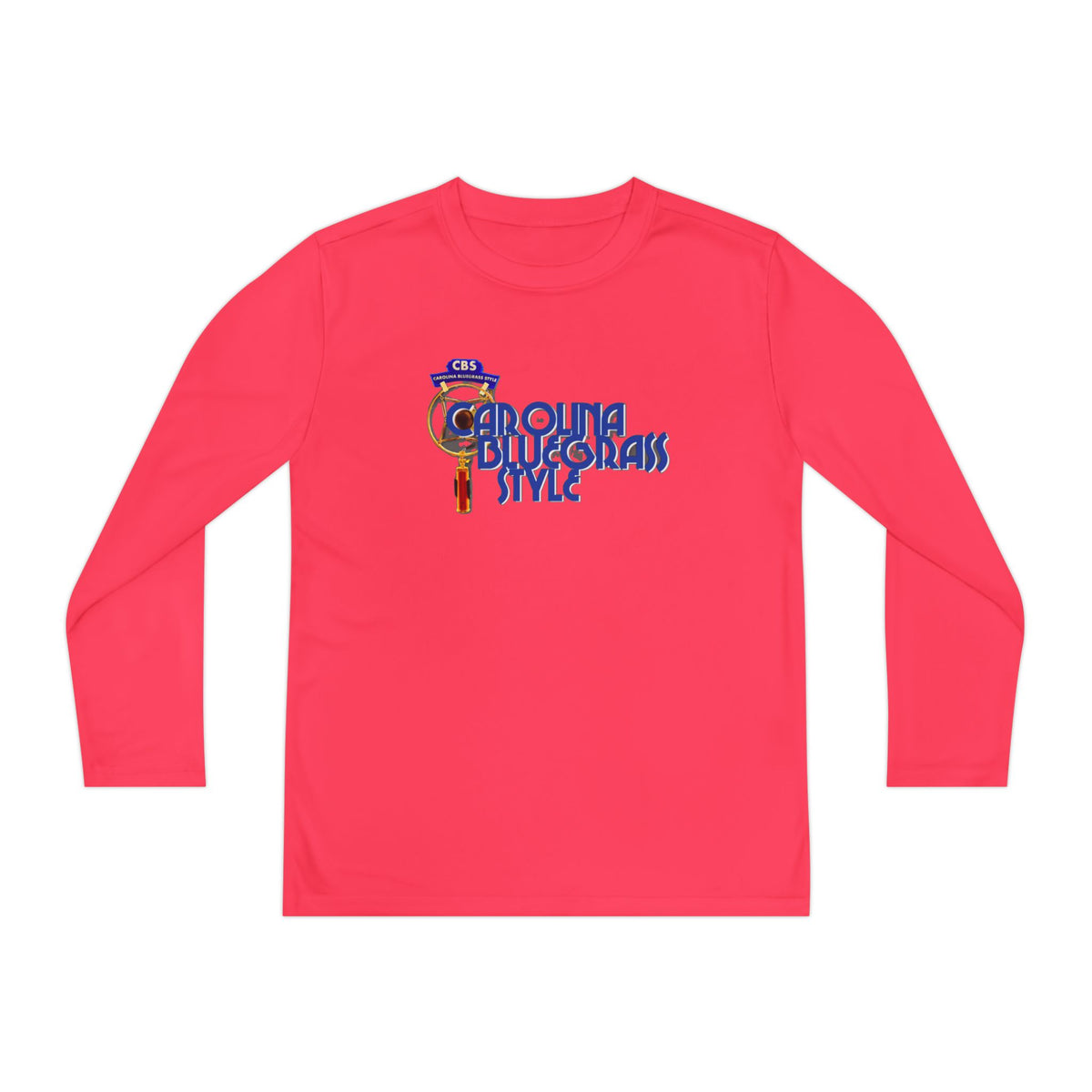 Carolina Bluegrass Style Youth Long Sleeve Tee
