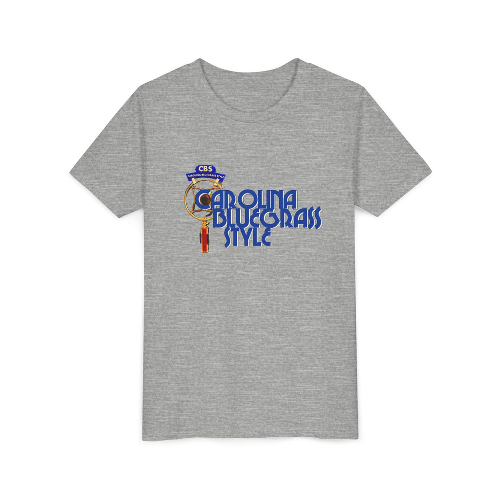Youth Tee — "Carolina Bluegrass Style" Graphic T-Shirt