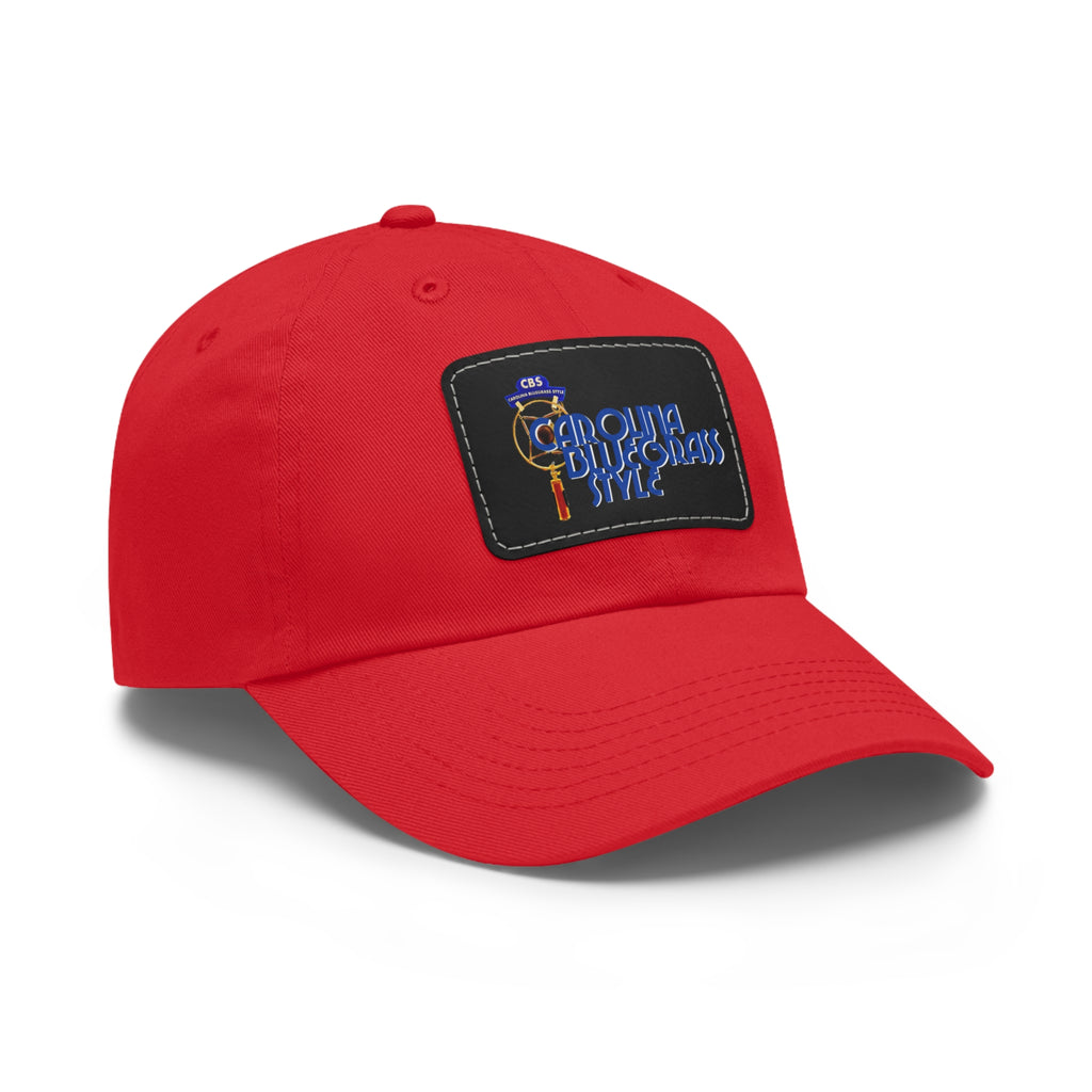 Carolina Bluegrass Style Dad Hat | Leather Patch Rectangle