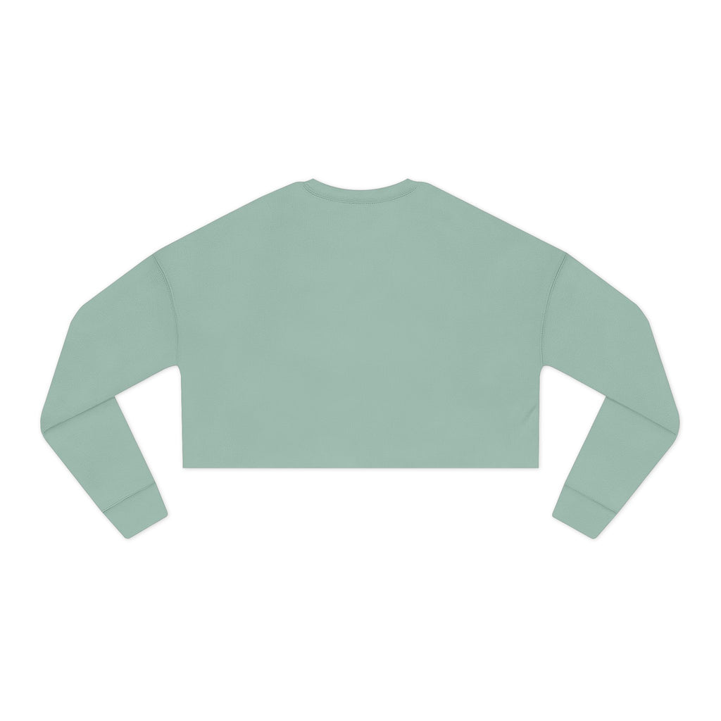 Cropped Sweatshirt — 'Carolina Bluegrass Style' Graphic Crop Top