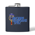 Bluegrass Flask – "Carolina Bluegrass Style" Stainless Steel 6oz Hip Flask