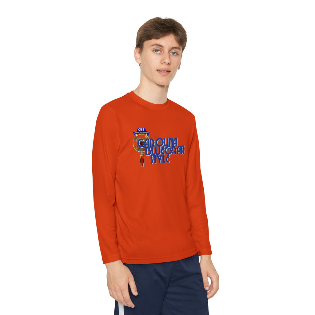 Carolina Bluegrass Style Youth Long Sleeve Tee