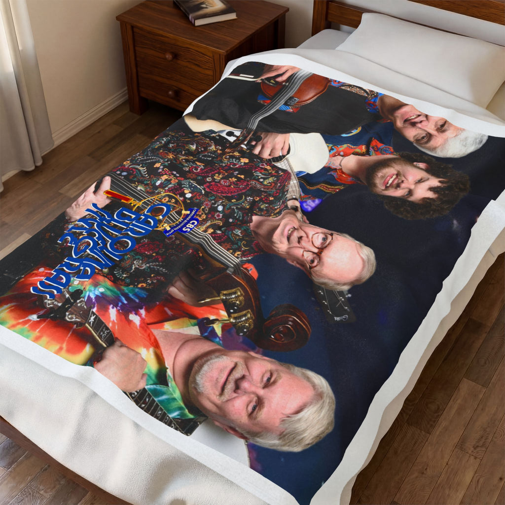 Plush Photo Blanket – Custom Group Portrait Velveteen Throw