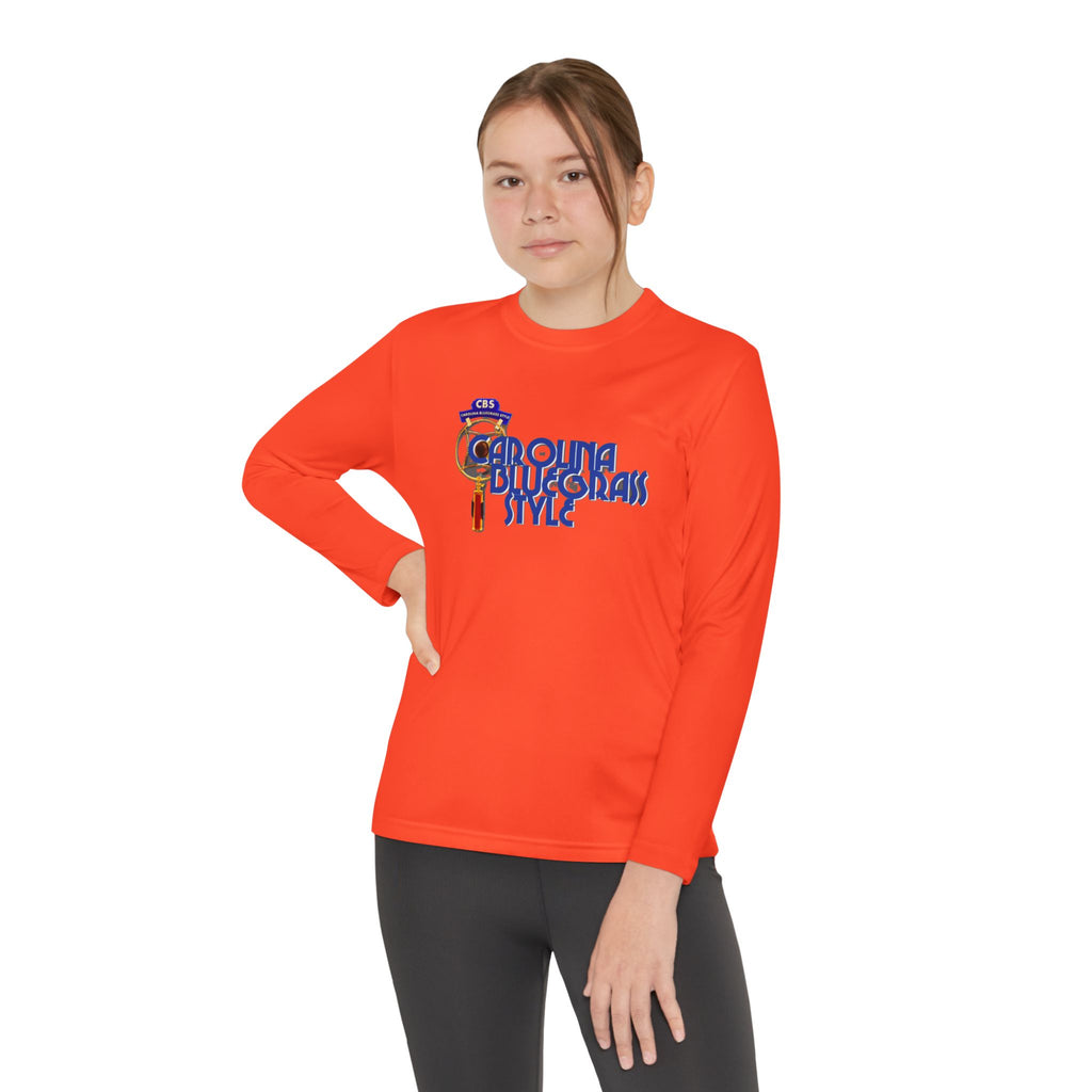 Carolina Bluegrass Style Youth Long Sleeve Tee