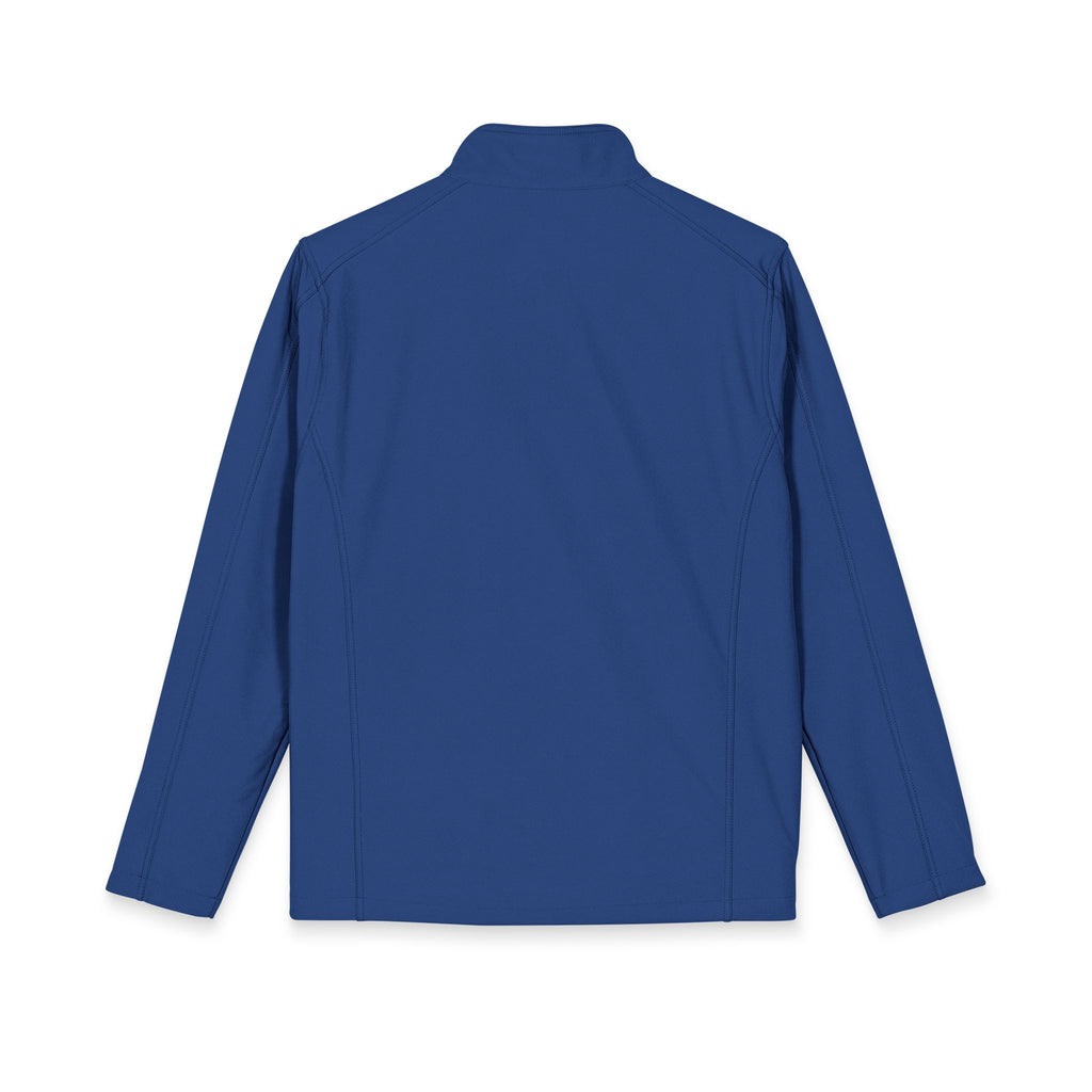 Embroidered Soft Shell Jacket - Men's Core Port Authority, Red with Small Logo