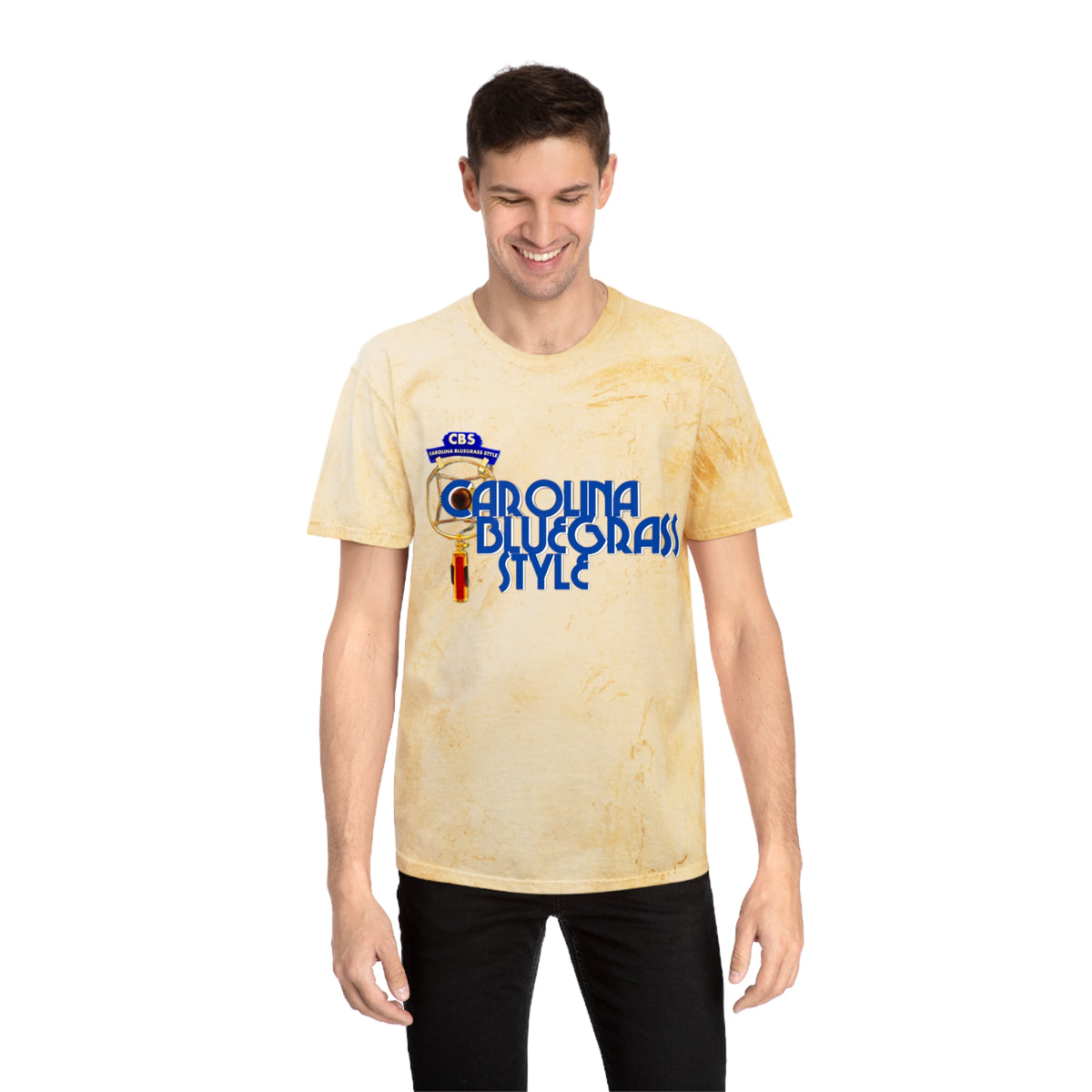 Carolina Bluegrass Style Tie-Dye T-Shirt
