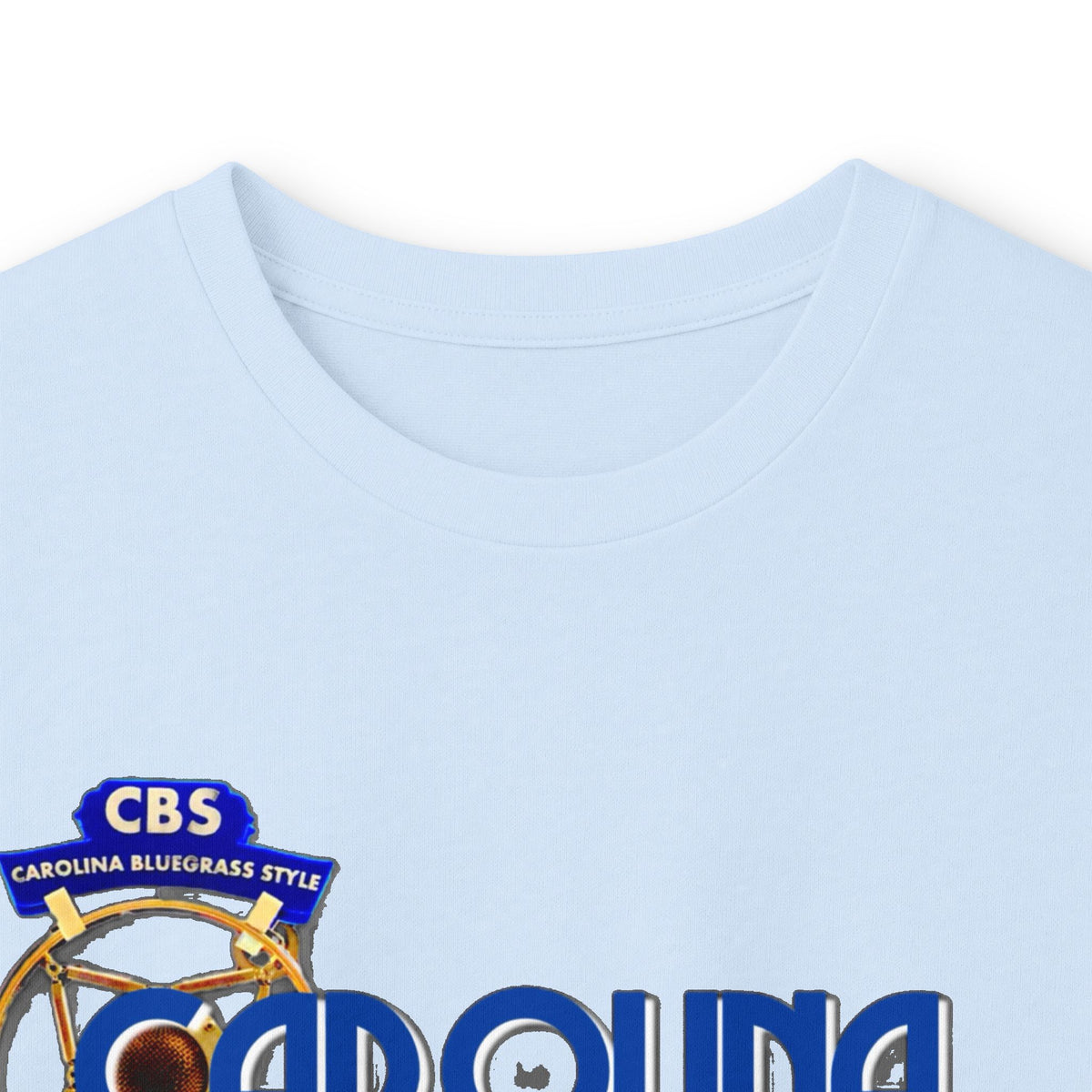 Bluegrass Style Long Sleeve Tee — "Crown Bluegrass Style" Graphic
