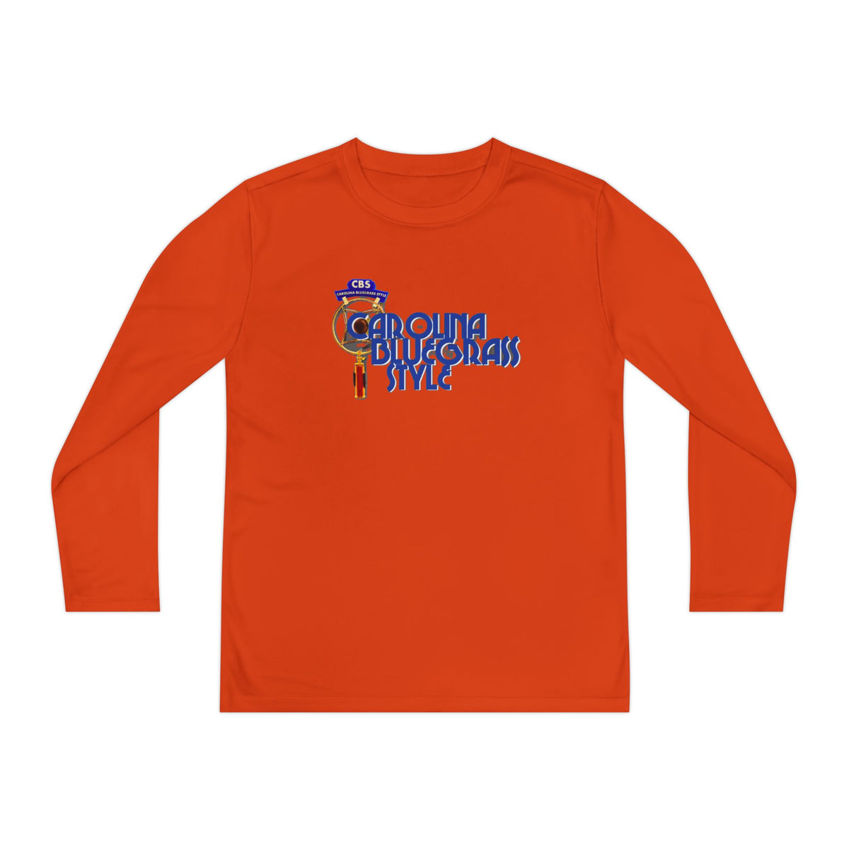 Carolina Bluegrass Style Youth Long Sleeve Tee