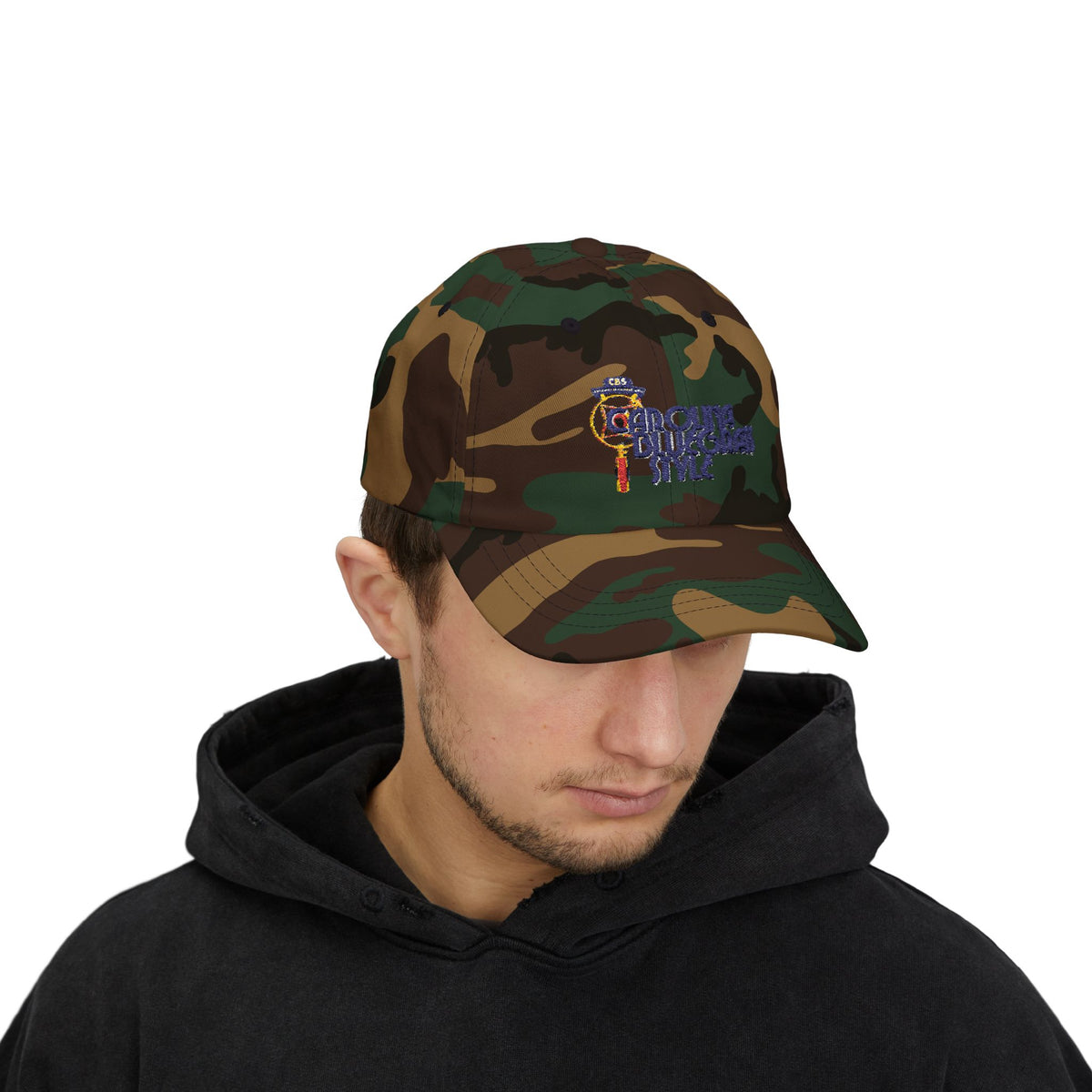 Carolina Bluegrass Style Dad Cap | Embroidered Baseball Hat