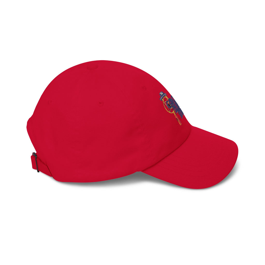 Carolina Bluegrass Style Dad Cap | Embroidered Baseball Hat
