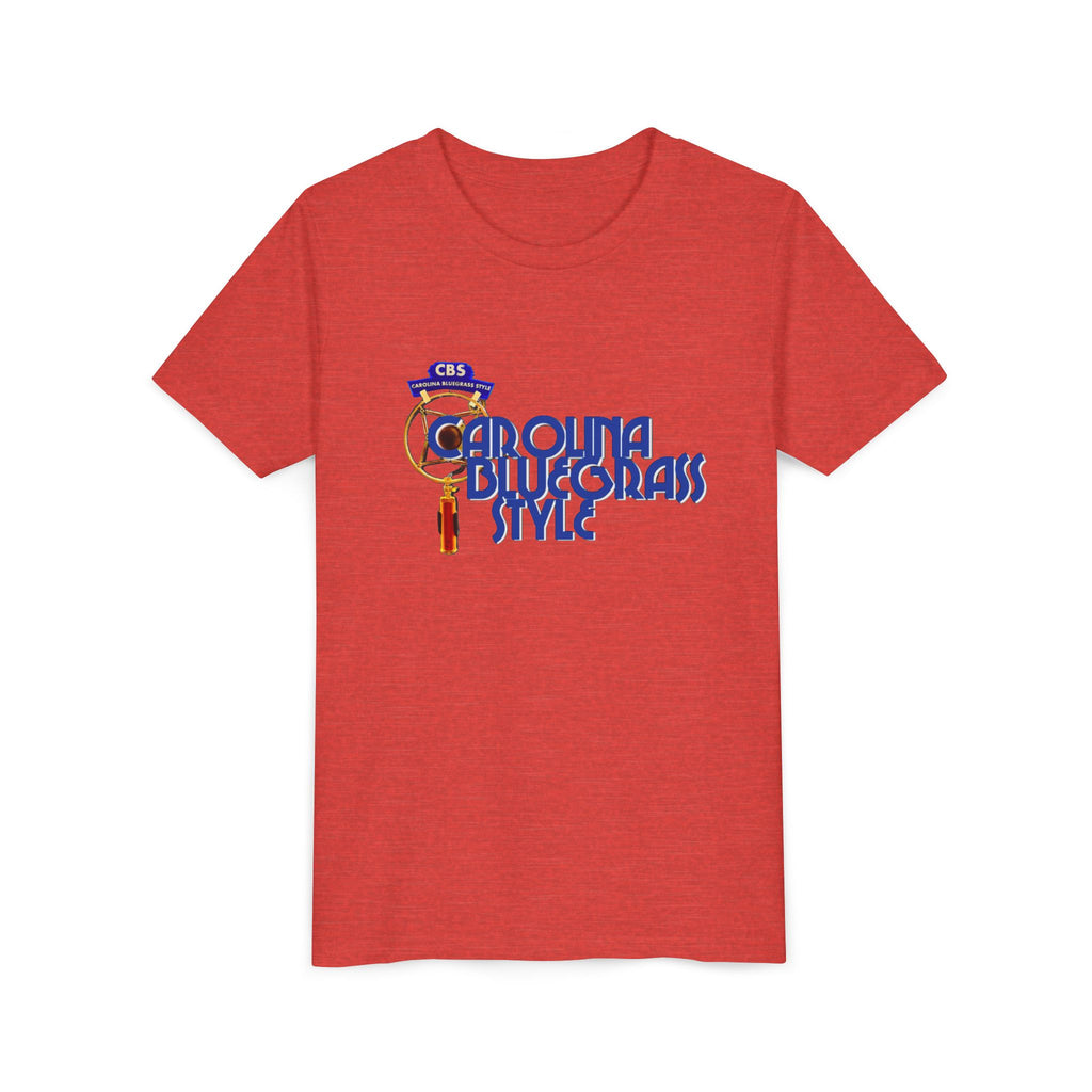 Youth Tee — "Carolina Bluegrass Style" Graphic T-Shirt